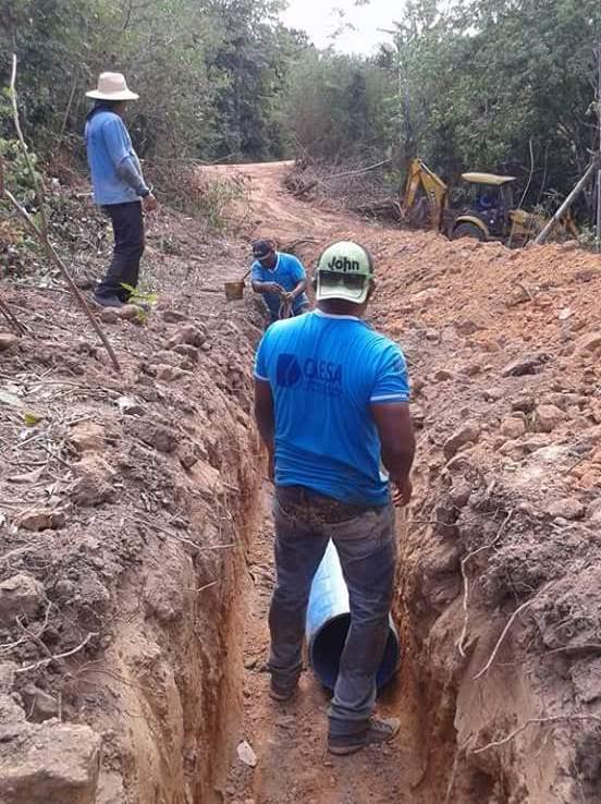 notícia: Obra de interligação de água no Laranjal do Jari é retomada