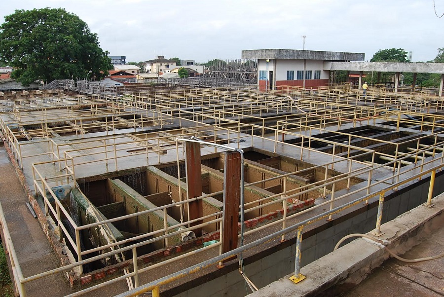 notícia: Obra da Estação Central de Tratamento de Água será retomada em Macapá