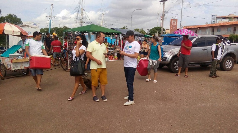 notícia: Órgãos de Defesa finalizam campanha contra o tráfico de pessoas no Amapá 