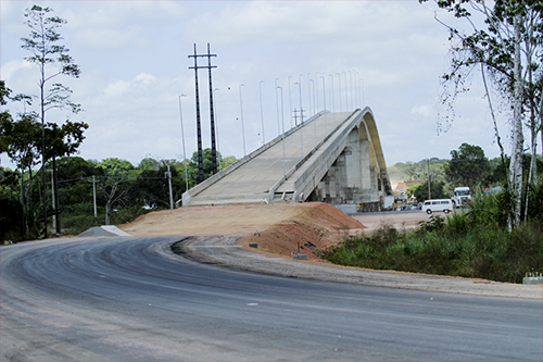 notícia: Ponte do Rio Matapi será inaugurada em dezembro