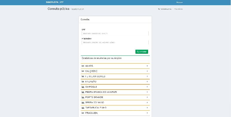 O Sistema Operacional da Flota poderá ser acessado a partir de março de 2018, por meio do endereço eletrônico sigeflota.ap.gov.br.