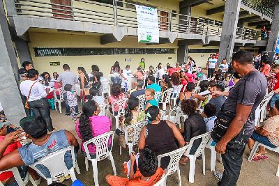 notícia: Ação do Dia do Trabalhador supera meta de público e atendimentos no Estádio Zerão