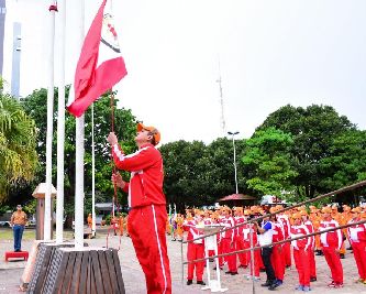 notícia: Solenidade na Praça da Bandeira marca início da Semana do Bombeiro