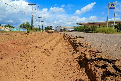 notícia: Duca Serra: Estado abre nova frente de trabalho na obra de duplicação da rodovia