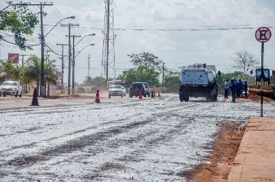 notícia: Duca Serra: pavimentação em frente ao Iapen começa nesta semana