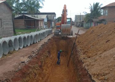 notícia: Obras de mobilidade urbana do GEA chegam à zona oeste de Macapá