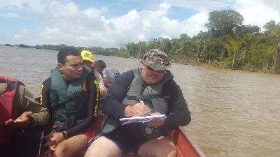 notícia: Mapeamento detalha impacto das erosões no distrito do Bailique