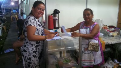 notícia: Empreendedores da Praça de Alimentação da Agropesc têm suporte técnico do governo