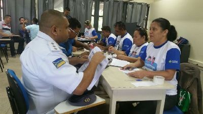 notícia: Polícia Militar e Corpo de Bombeiros iniciam fase presencial da atualização cadastral