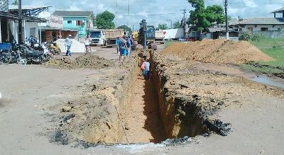 notícia: Governo inicia nova frente de trabalho em Santana