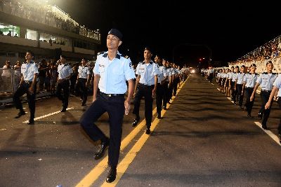 notícia: Alunos da gestão compartilhada militar são destaque em Desfile Cívico