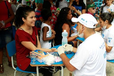 notícia: Sesa realiza mais de 1,6 mil atendimentos na 24ª edição da Ação Global