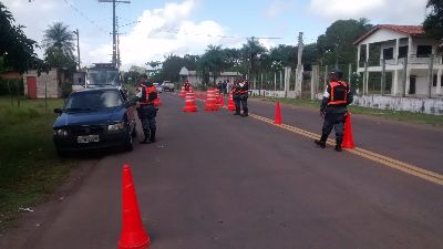 notícia: Batalhão vai reforçar barreiras nas rodovias JK e Duca Serra