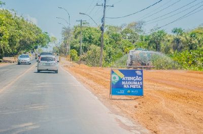 notícia: Lagoa dos Índios ganhará área de contemplação com obras de duplicação da Duca Serra