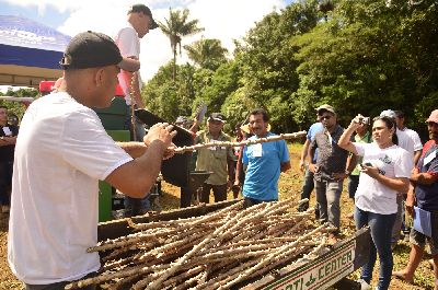 notícia: “Dia de Campo” capacita agricultores e estudantes de Mazagão  