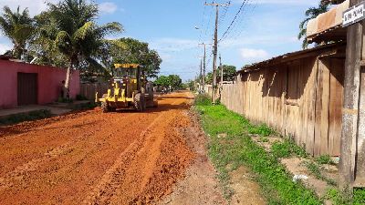 notícia: Governo prepara o bairro Renascer II para receber asfalto