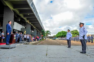 notícia: Governo do Amapá já promoveu mais de mil policiais militares desde 2017