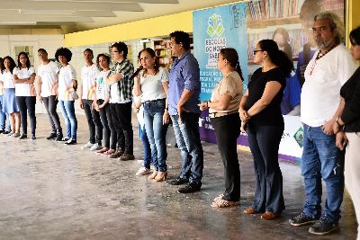 notícia: Alunos das Escolas do Novo Saber são acolhidos com dinâmicas