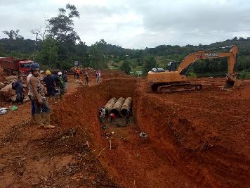 notícia: Cooperativa cria desvio para eliminar risco de rompimento de barragem no Lourenço