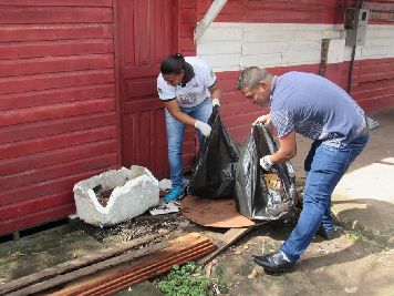 notícia: ‘Junho Verde’: força-tarefa recolhe meia tonelada de resíduos sólidos na APA do Curiaú