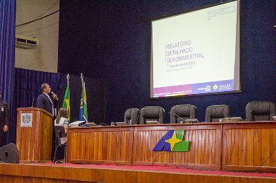 notícia: Governo presta contas dos recursos da saúde do primeiro quadrimestre de 2018