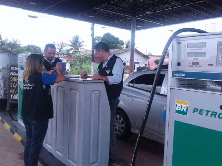Procon chegou ao posto do bairro Novo Horizonte, na zona norte de Macapá, através de denúncias