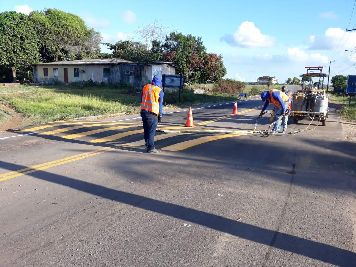 notícia: Recuperação da malha viária urbana prepara a cidade de Amapá para a 28ª Agropesc