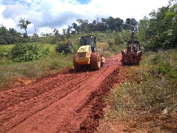 notícia: Secretaria de Transporte realiza manutenção de ramais em comunidades e distritos do Amapá