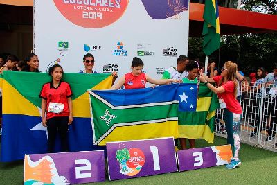 notícia: Fizeram bonito! Alunos paralímpicos do AP conquistam 24 medalhas em SP