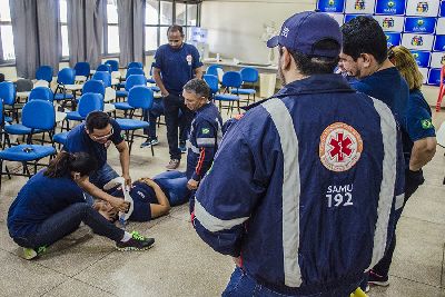 notícia: Socorristas do Samu passam por treinamento para aprimorar técnicas