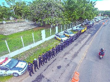 notícia: Polícia Militar divulga balanço da Operação Macacoari