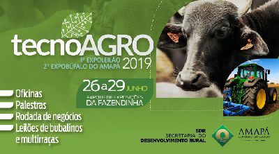 notícia: SDR divulga programação da TecnoAgro: 2ª ExpoBúfalo e 1ª ExpoLeilão