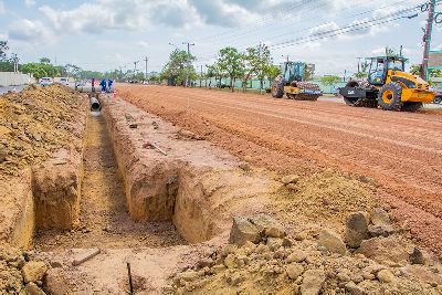 notícia: Nova Duca Serra: sistema de drenagem permitirá escoamento adequado da água das chuvas