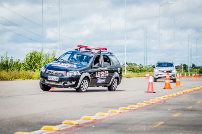 notícia: Agentes da Operação Lei Seca aprimoram técnicas de condução veicular