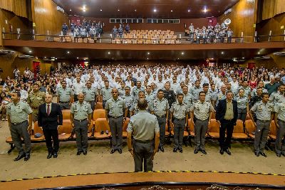 notícia: Concurso da PM: Novos alunos iniciam Curso de Formação para soldado