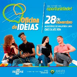 notícia: Oficina de Ideias estimulará empreendedorismo na juventude