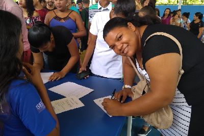 notícia: ‘Vai ajudar e ocupar o tempo’, diz nova bolsista do Amapá Jovem em Mazagão