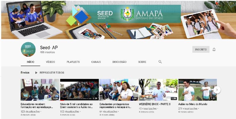 Capacitações virtuais iniciam na segunda-feira, 30, e seguem até o dia 4 de abril, sempre a partir das 9h, no canal da Seed.