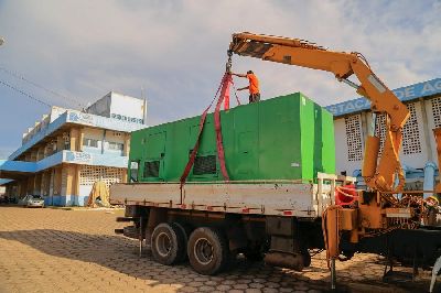 notícia: Geradores de energia vão reforçar sistemas de abastecimento de água em todo o Amapá