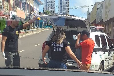 notícia: COVID-19: Policia Civil prende dupla por venda de álcool em gel adulterado 