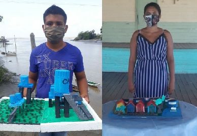 notícia: Amapá Jovem: Bolsistas do Bailique apresentam melhorias para a comunidade em forma de maquete