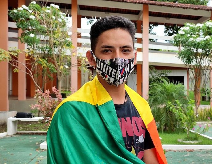 Para João Vitor da Silva, 20 anos, o respeito deve prevalecer na sociedade