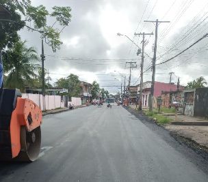 notícia: Obras de Mobilidade Urbana revitalizam ruas e avenidas em Macapá