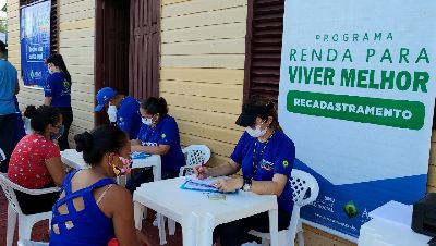 notícia: Famílias ribeirinhas do Bailique são cadastradas em programas sociais do Governo do Amapá 