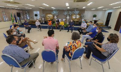 notícia: Terras Caídas: Governo do Estado planeja ações para prevenção e assistência ao distrito do Bailique