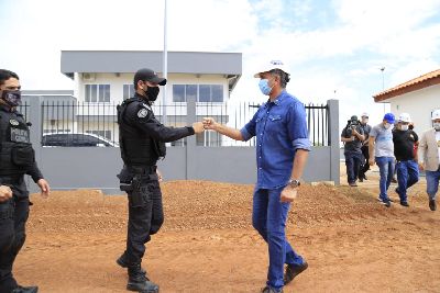 notícia: Estado forte, povo seguro: obras de Segurança Pública avançam no Amapá