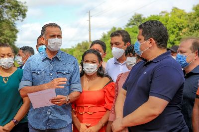 notícia: Governo do Amapá autoriza pavimentação do ramal do Carmo do Macacoari