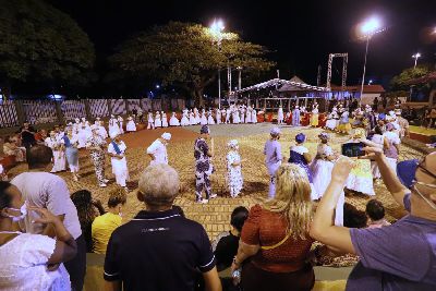 notícia: Encontro dos Tambores: grupos de Candomblé se apresentam no 2º dia do evento apoiado pelo Governo do Amapá