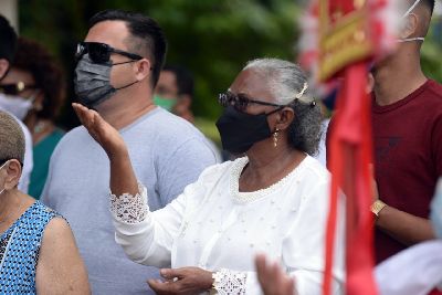 notícia: Com restrições ao público, Festa de São Tiago é celebrada em Mazagão Velho