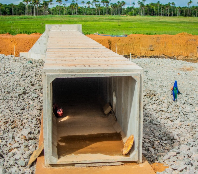 notícia: Rodovia Norte-Sul terá duas galerias para passagem de fauna e fluxo da Lagoa dos Índios